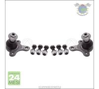 2X Kit Testina Braccio Oscillante Dx+Sx Sidem Ant Per Skoda Octavia Superb