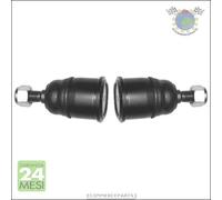 2X Kit Testina Braccio Oscillante Sospensione Dx+Sx Moog Ant Per Honda Civic Vi