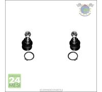 2X Kit Testina Braccio Oscillante Sospensione Dx+Sx Moog Ant Per Honda Jazz Ii