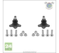 2X Kit Testina Braccio Oscillante Sospensione Dx+Sx Moog Ant Per Peugeot 208 #Gz