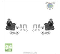 2X Kit Testina Braccio Oscillante Sospensione Dx+Sx Moog Ant Per Vw Golf Iv Bora