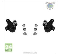 2X Kit Testina Braccio Oscillante Sospensione Dx+Sx Moog Ant Per Vw Jetta Iii #I