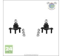 2X Kit Testina Braccio Oscillante Sospensione Dx+Sx Moog Ant Per Vw Polo 6R gde