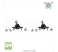 2x Kit Testina braccio oscillante sospensione Dx+Sx Moog Anteriore per HYUND bcp
