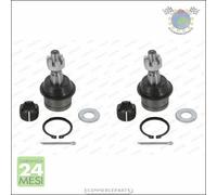2x Kit Testina braccio oscillante sospensione Dx+Sx Moog Anteriore per JEEP bbp