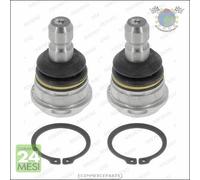 2x Kit Testina braccio oscillante sospensione Dx+Sx Moog Anteriore per KIA STON
