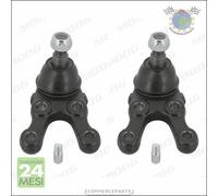 2x Kit Testina braccio oscillante sospensione Dx+Sx Moog Anteriore per MITSU bdr