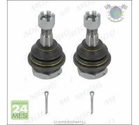 2x Kit Testina braccio oscillante sospensione Dx+Sx Moog Anteriore per NISSAN N