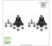 2x Kit Testina braccio oscillante sospensione Dx+Sx Moog Anteriore per PEUGEOT