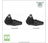 2x Kit Testina braccio oscillante sospensione Dx+Sx Moog Posteriore per MITS bdv