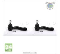2x Kit Testina scatola sterzo Dx+Sx Japko Anteriore per TOYOTA CELICA