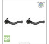 2x Kit Testina scatola sterzo Dx+Sx Moog Anteriore per FIAT FULLBACK MITSUBISHI