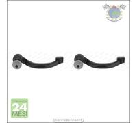 2x Kit Testina scatola sterzo Dx+Sx Moog Anteriore per JAGUAR XF XE bop