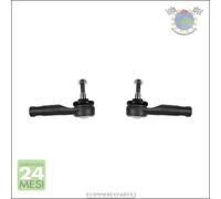 2X Kit Testina Scatola Sterzo Dx+Sx Moog Per Fiat Doblo #Di