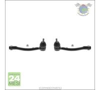 2X Kit Testina Scatola Sterzo Dx+Sx Moog Per Kia Rio