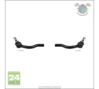 2X Kit Testina Scatola Sterzo Dx+Sx Moog Per Mitsubishi Pajero Iv