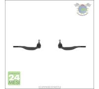 2X Kit Testina Scatola Sterzo Dx+Sx Moog Per Peugeot 407 #Cy