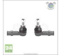 2X Kit Testina Scatola Sterzo Dx+Sx Sidem Ant Per Audi A3 Skoda Octavia