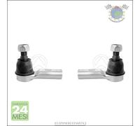 2X Kit Testina Scatola Sterzo Dx+Sx Sidem Ant Per Isuzu D-Max