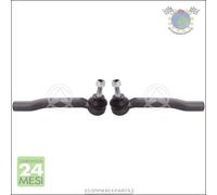 2X Kit Testina Scatola Sterzo Dx+Sx Sidem Ant Per Nissan Micra Iv Note