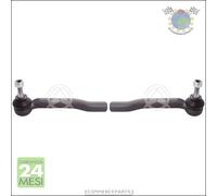 2X Kit Testina Scatola Sterzo Dx+Sx Sidem Ant Per Nissan Micra Iv Note #L5