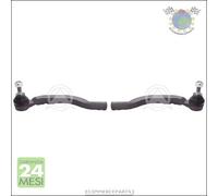 2X Kit Testina Scatola Sterzo Dx+Sx Sidem Ant Per Nissan Primastar Opel Vivaro