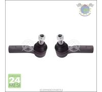 2X Kit Testina Scatola Sterzo Dx+Sx Sidem Ant Per Volvo V40 S40 #D8
