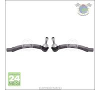 2X Kit Testina Scatola Sterzo Dx+Sx Sidem Ant Per Volvo V70 S80 S60 #D6