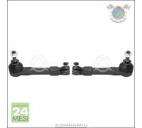 2X Kit Testina Scatola Sterzo Dx+Sx Sidem Per Renault Safrane