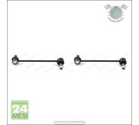 2x Kit Tirante barra stabilizzatrice Dx+Sx Moog Anteriore per HYUNDAI i10 #o5