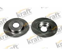 2x KRAFT 6040060 Disco freno Anteriore per VW GOLF III (1H1) Golf IV Cabrio (1E)
