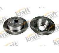 2x KRAFT 6051400 Disco freno Posteriore 280,0mm