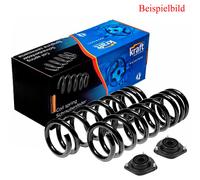 2x KRAFT Ammortizzatore Spiralfeder + Domlager Anteriore Per BMW 3er E90 E91 E92
