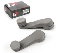 2x Kurbelgriff Alzacristalli Manuale Grigio Sinistra Destra per VW Caddy Golf