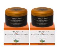 2x L' Erbolario - Unguento Super Abbronzante 200 ml - con Carota, Mallo di Noce e Aloe - 2 Unguenti da 200 ml l'uno