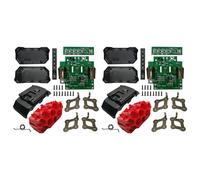 2X la Custodia In Plastica Della Batteria BAT618 Può Essere Riempita con Un Circuito Stampato Della Batteria Agli Ioni di Litio 10 x 21700 per