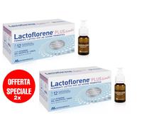 2X Lactoflorene Plus Bimbi Montefarmaco 24 Flaconcini - Fermenti Lattici Vivi