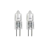 2X LAMPADA ALOGENA G4 20W 12V luce bianca lampadina risparmio elettrico led