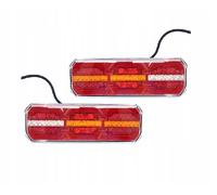 2x lampada posteriore combinata a LED NeoN TIR dinamico