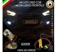 2X LAMPADE FENDINEBBIA H8 LED COB CANBUS AUDI A3 8V +SPORTBACK