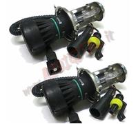 2x LAMPADE RICAMBIO KIT BI XENON H4 6000K BIXENO HID XENO METALLO LUCE BIANCA