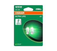 2 OSRAM ULTRA LIFE W5W Lampadine Di Segnale 50lm