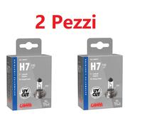 2x Lampadina Alogena H7 100w Lampada 12v Per Auto Moto Fanale Faro Anabbagliante