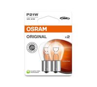 LAMPE P21W - Fanale per auto, P21W, confezione da 2, BA15s, Original Line