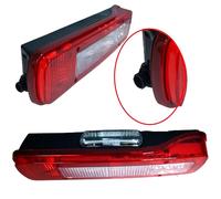 #2x Lampadina / LED Posteriore Combo Lampade Allarme + Numero Luce per Volvo Fh