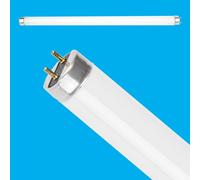 2x Lampadina Tubo Fluorescente T8 15W 450mm 6500K Luce Diurna G13