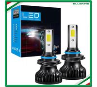 2X LAMPADINE H11 LED FARO AUTO MACCHINA 6000K BIANCO AZZURRO 9.600 LUMEN 55W S7