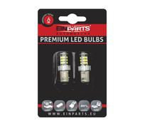 2x Lampadine LED P21/4W No Errore CANBUS 6000K BIANCO 12V 30x SMD 3020