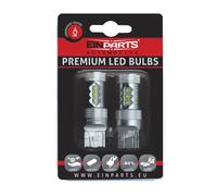 2x Lampadine LED W5W 6000K BIANCO 12V 16x CREE XT-E