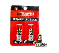 2x Lampadine LED W5W No Errore CANBUS 6000K BIANCO 12V 14x SMD 3020